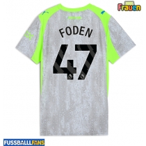 Manchester City Phil Foden #47 3rd trikot Frauen 2025-26 Kurzarm